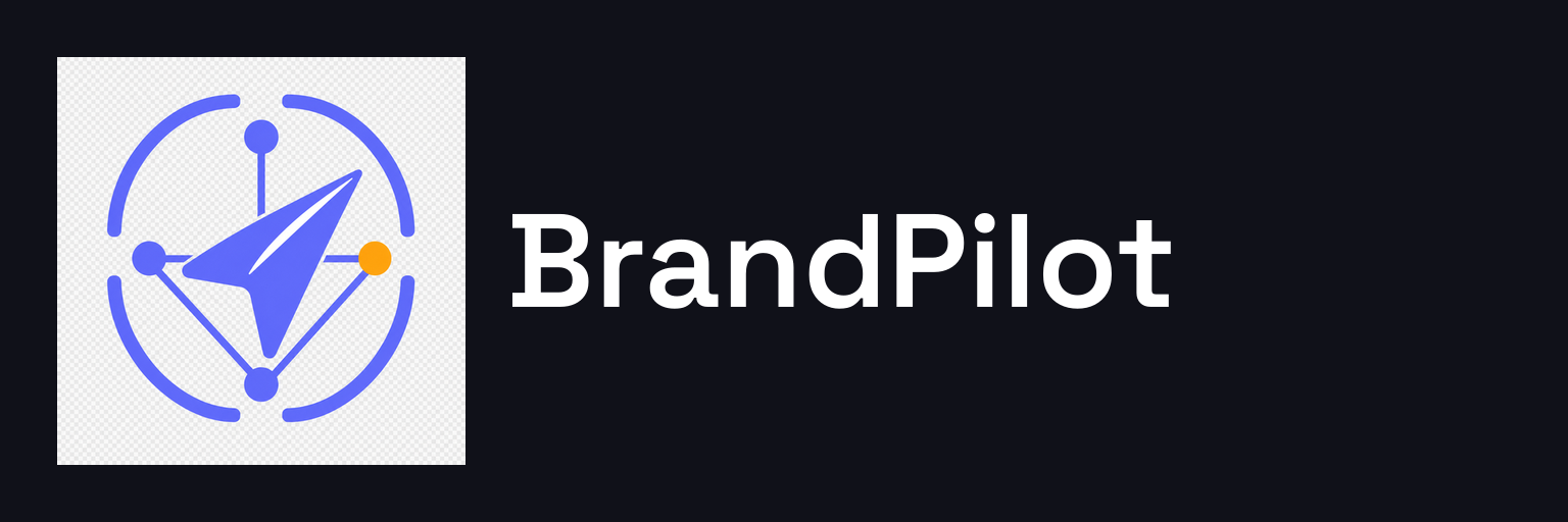 BrandPilot v2 logo horizontal