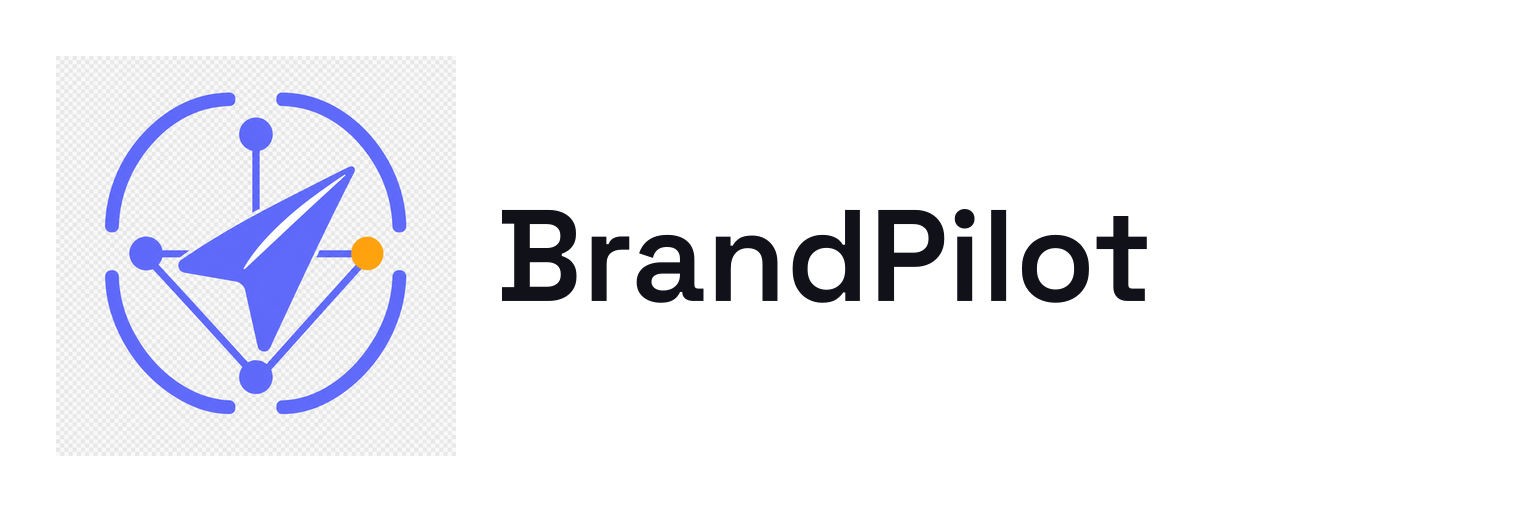 BrandPilot v2 logo horizontal