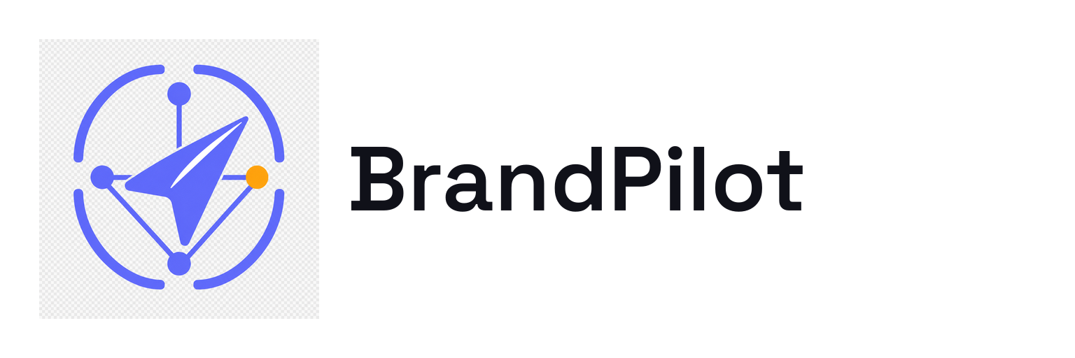 BrandPilot v2 logo horizontal