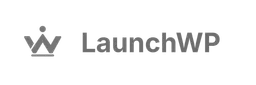 LaunchWP Horizontal Monochrome