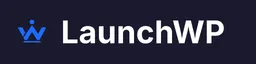 LaunchWP Wordmark Dark